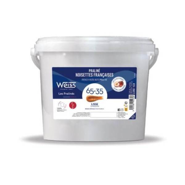 Praline Avelãs Francesas 65-35 - 2,5kg