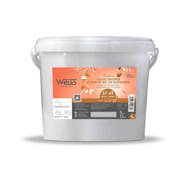 Praline Caju Flor de Sal 52-48 - 5,0kg